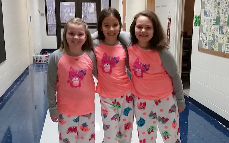 pajama day at school